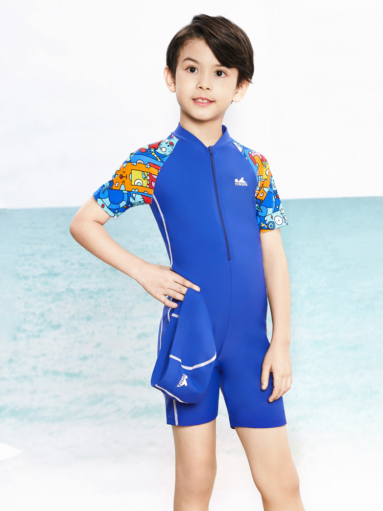 Y0509,Boy's One-Piece Swimsuit,picture4