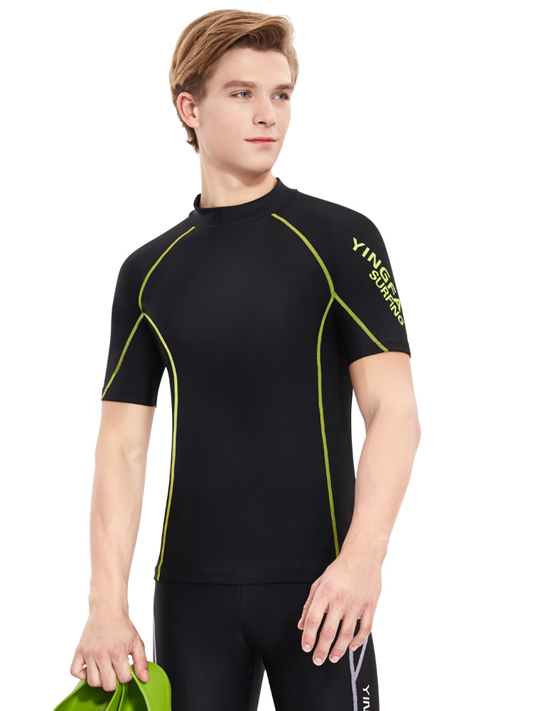Y2038,Surfing Short Sleeves Rash Guard,picture5