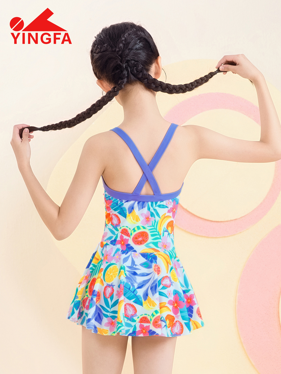 86U751,女童裙式连体泳衣,picture3