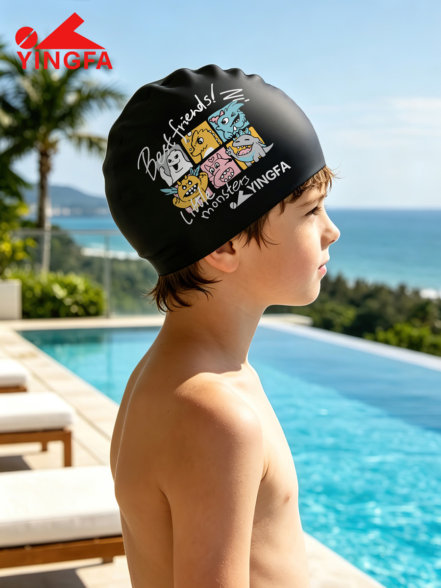 K0020,Printed swim cap,picture4